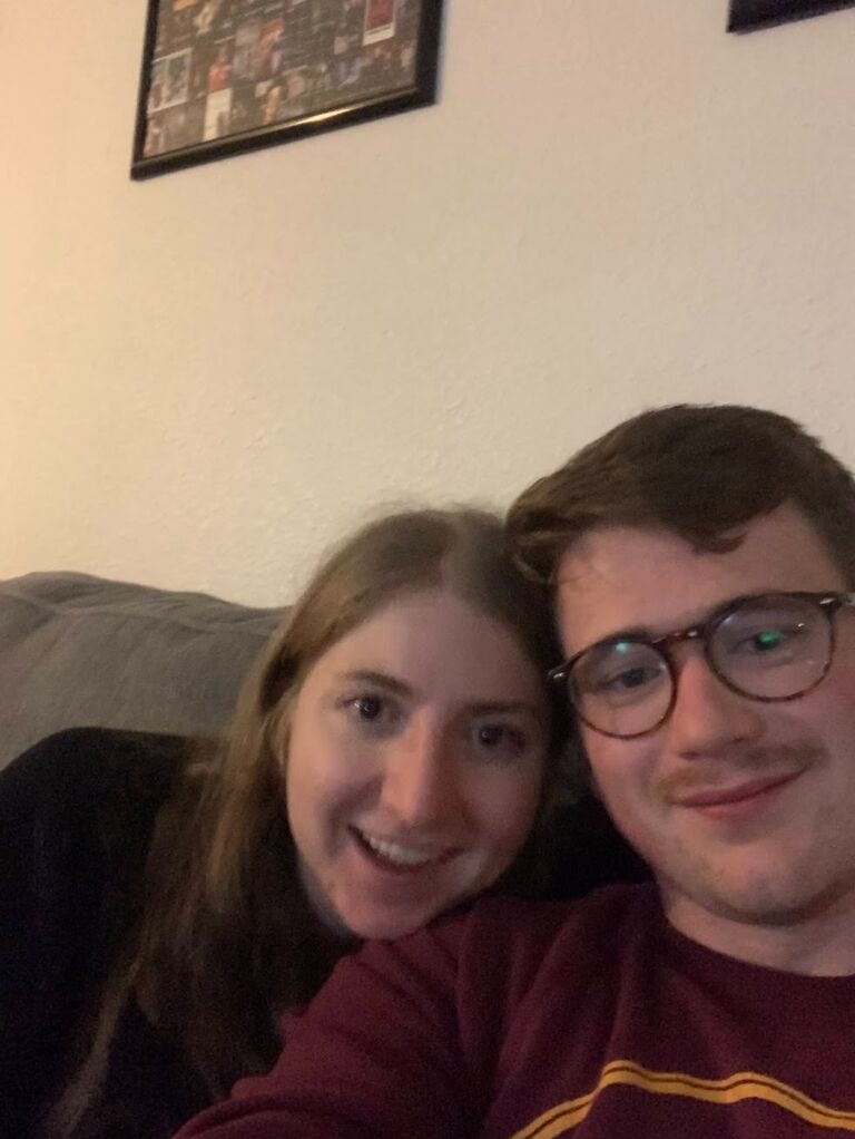 Our first photo taken together :) 