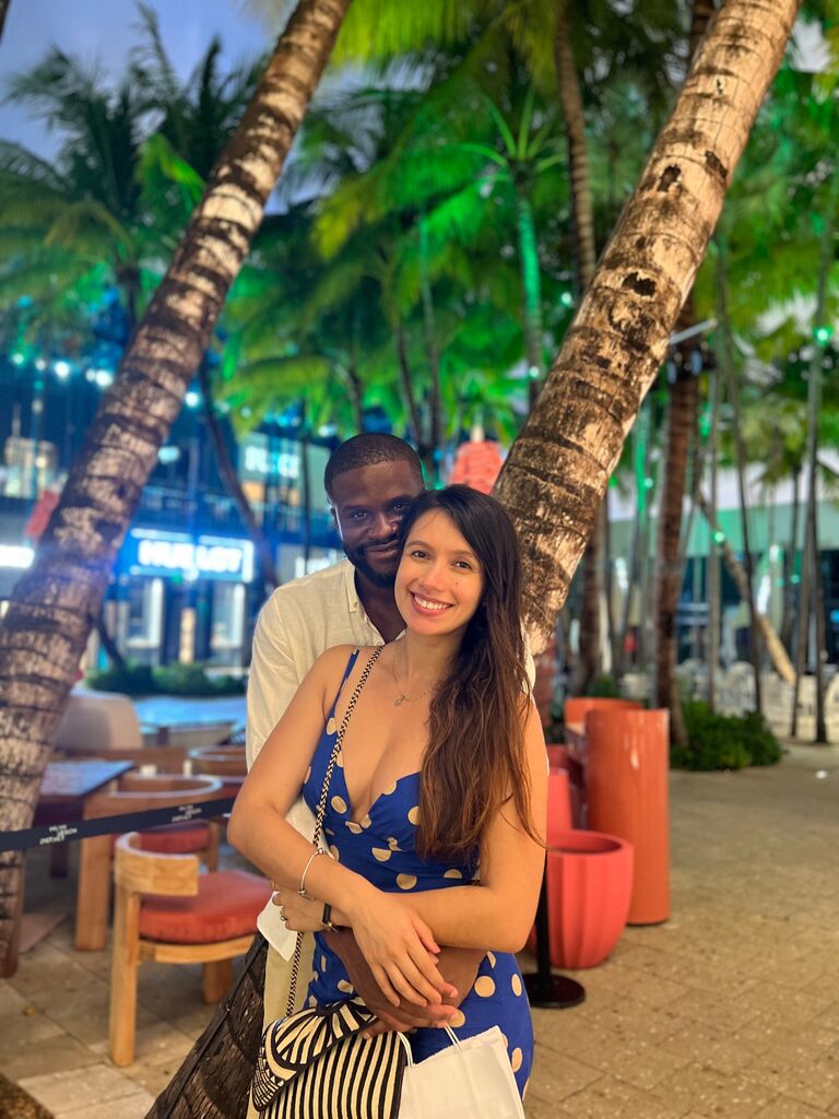 Primer viaje juntos... celebrando el cumpleaños de Ralu en Miami.