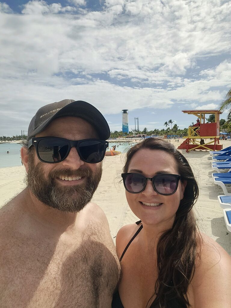 Fun in the sun at Great Stirrup Key! 