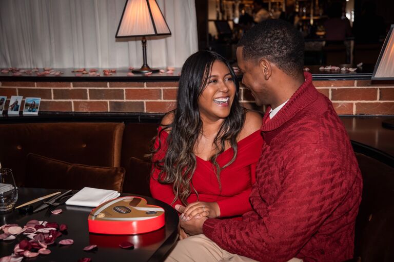 She said YES!! 