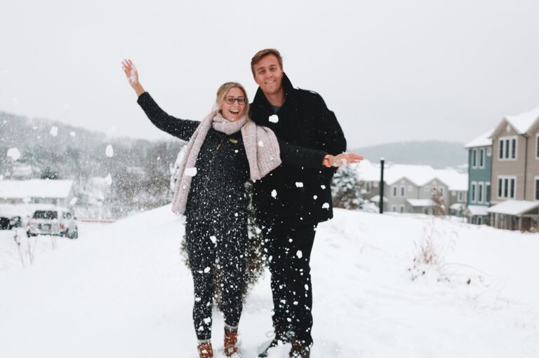 Harrisonburg saw one of its biggest snow storms! Classes were cancelled which meant lots of playing in the snow and long movie days inside.