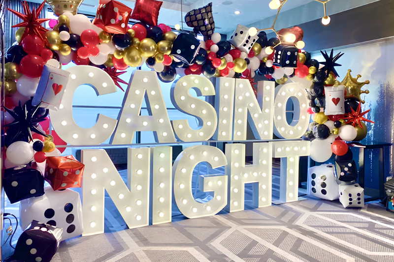 21st Birthday Party Ideas - Casino Night