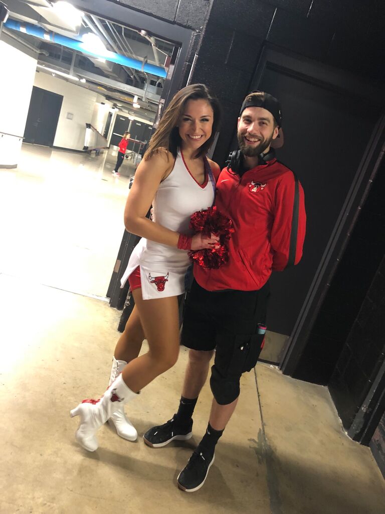 One of our 1st Games as a couple 
