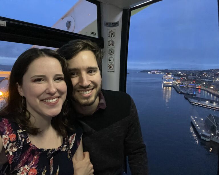 One year anniversary at The Great Wheel!
