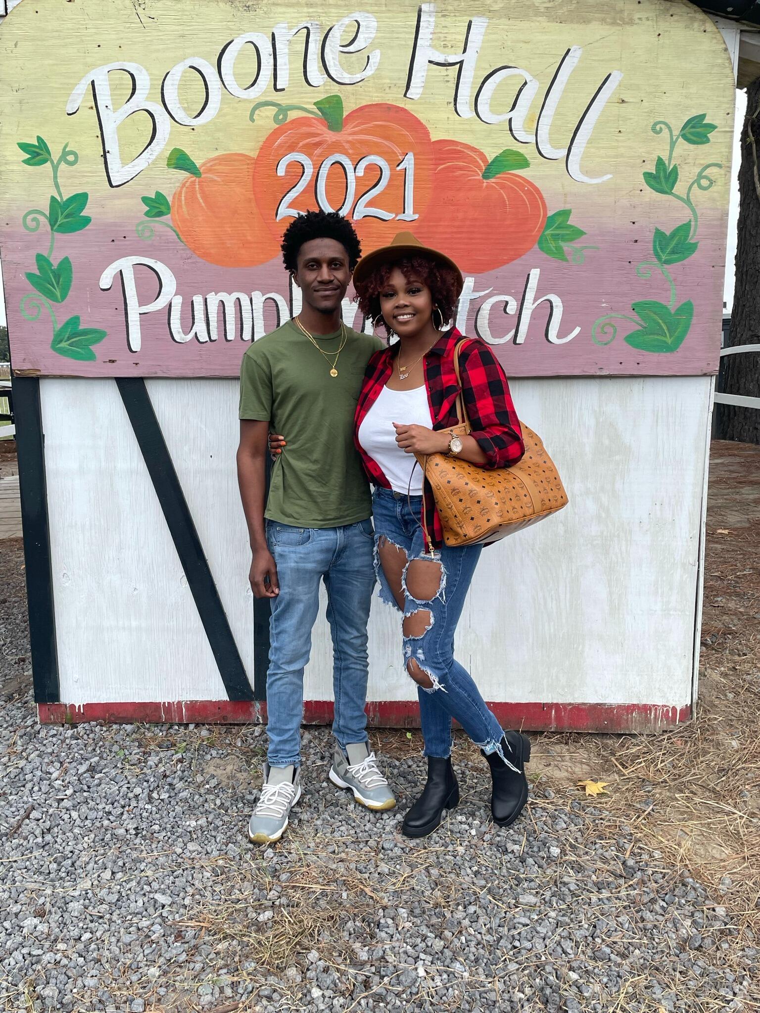Lorenzo & Simone's first time at the Pumpkin Patch