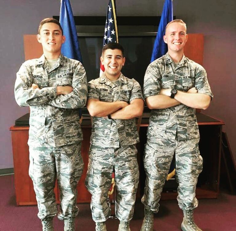 Josh Swears into Airforce. Age 20.