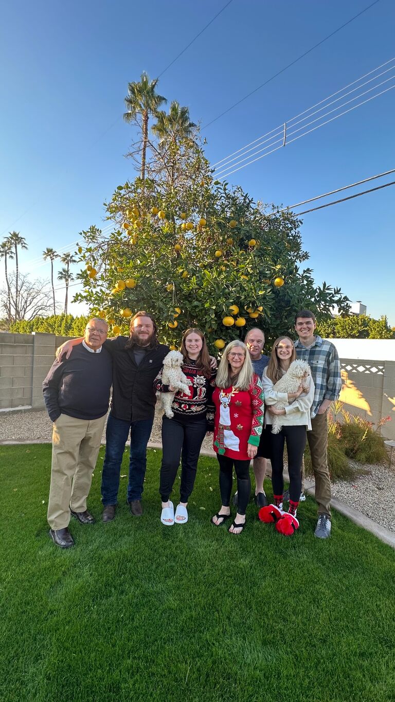 Phoenix, AZ - 
Christmas with the Duvernays!