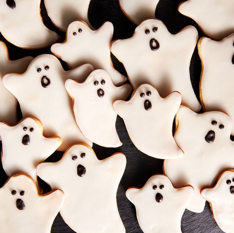 Halloween Finger Food Recipes - Ghost Cookies