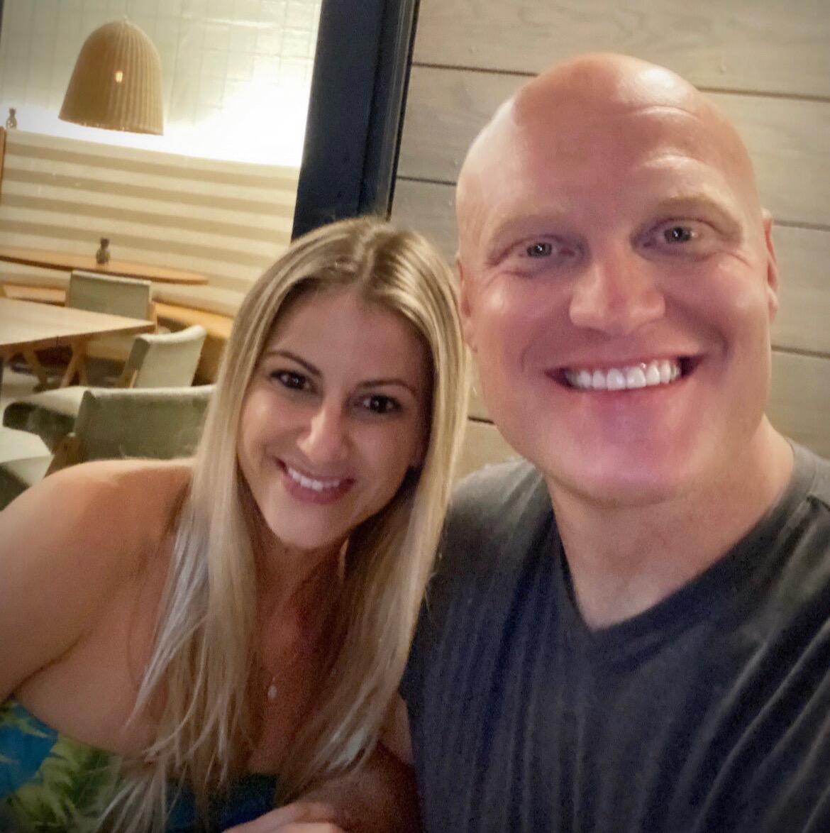 Date night. We used fake names and southern accents for the entire duration of our dinner. 😉