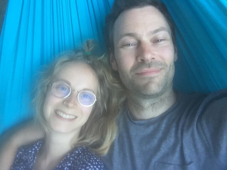 Hammocking at Kande Horse Ranch, Malawi