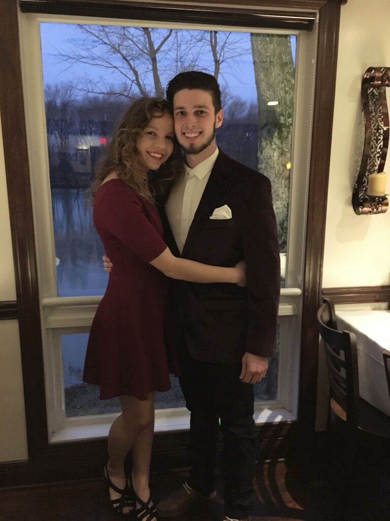 Paul and Michaela celebrate their first anniversary, not knowing that 7 years later, they would say yes to forever 