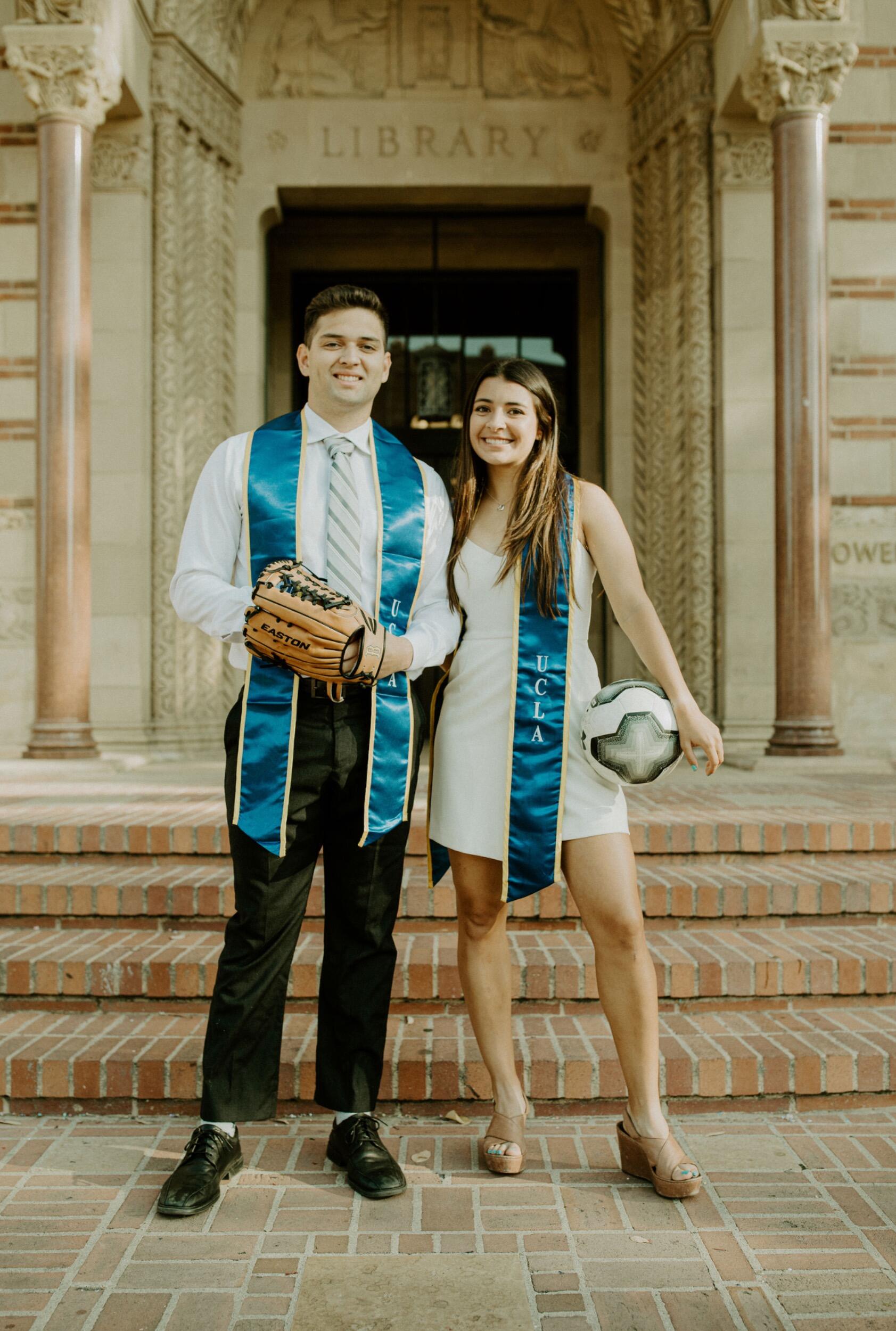 Kyle and Marley use their extra year of eligibility and stay at UCLA during Covid, leading them to graduate together in 2021. 