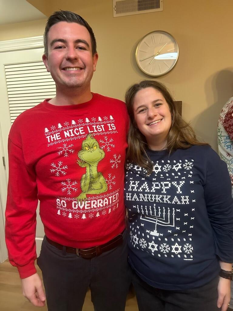 Celebrating our respective holidays!