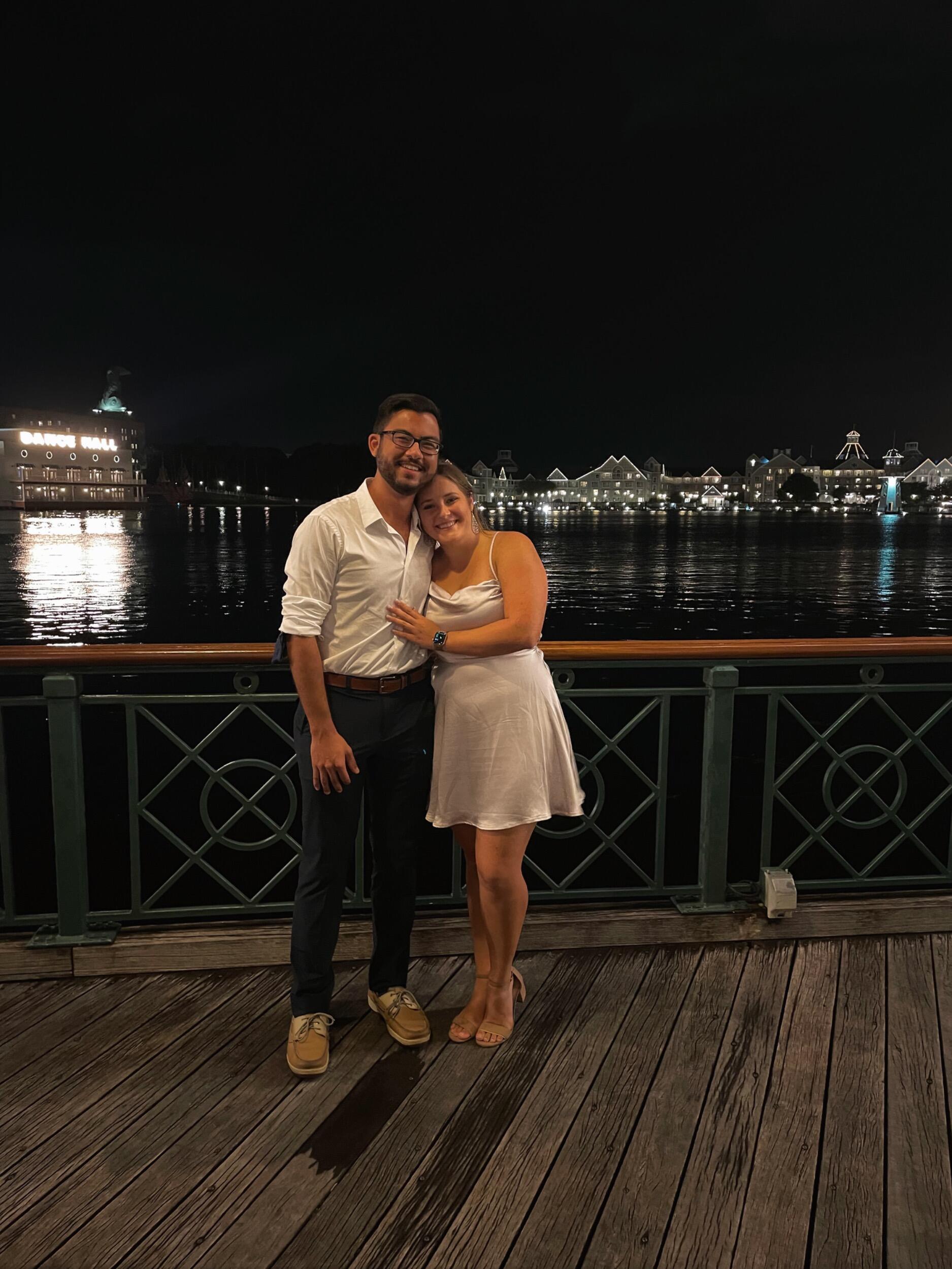 Sam and Cali went on their first date at Disney's Boardwalk, after which Sam officially asked Cali to be his girlfriend.