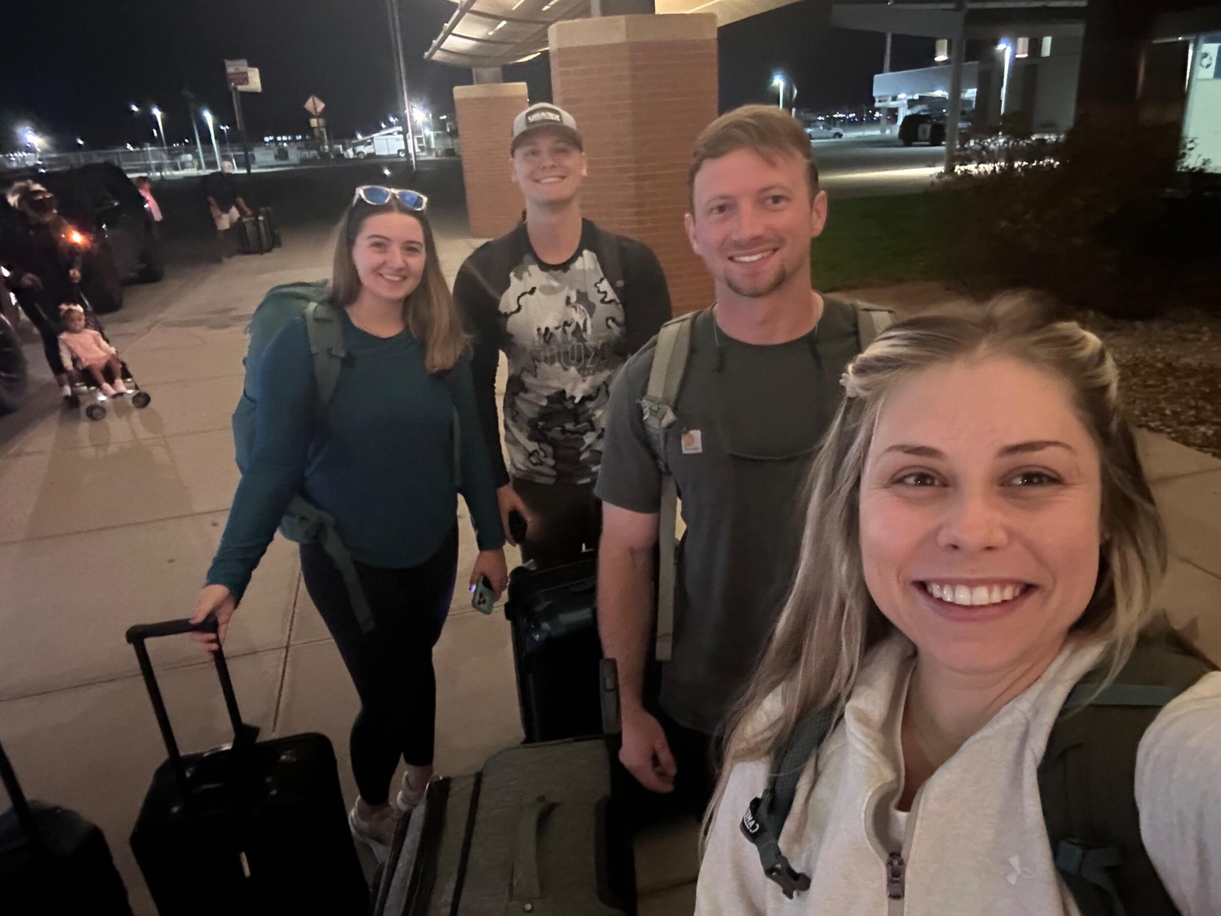 We took a trip with our friends Shawn and Sam. We flew into Utah and then road tripped through Wyoming, Idaho, Montana, and back to Utah. 