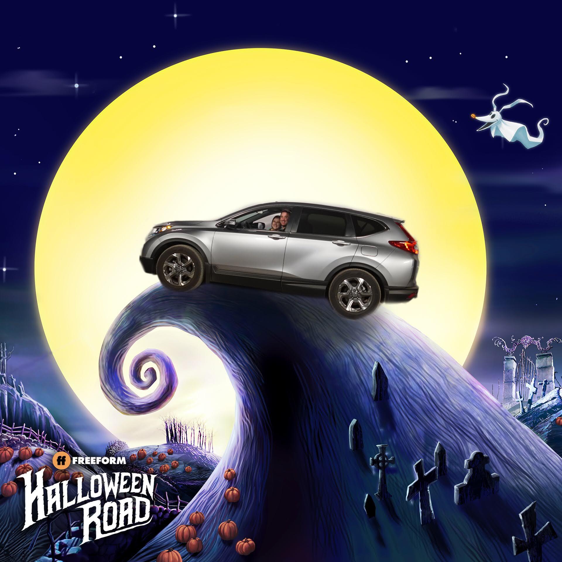 The most unique trick or treating experience we'll likely ever have in our lifetimes.