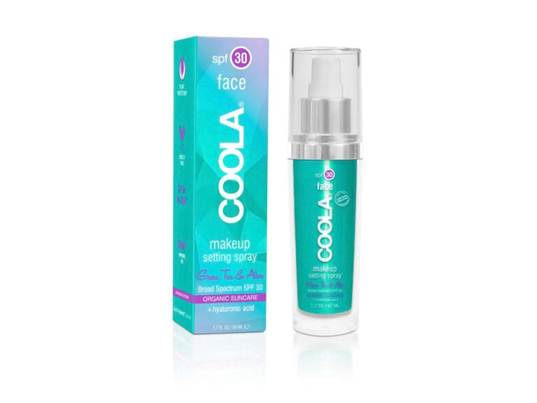 Coola face SPF 30 makeup setting spray 