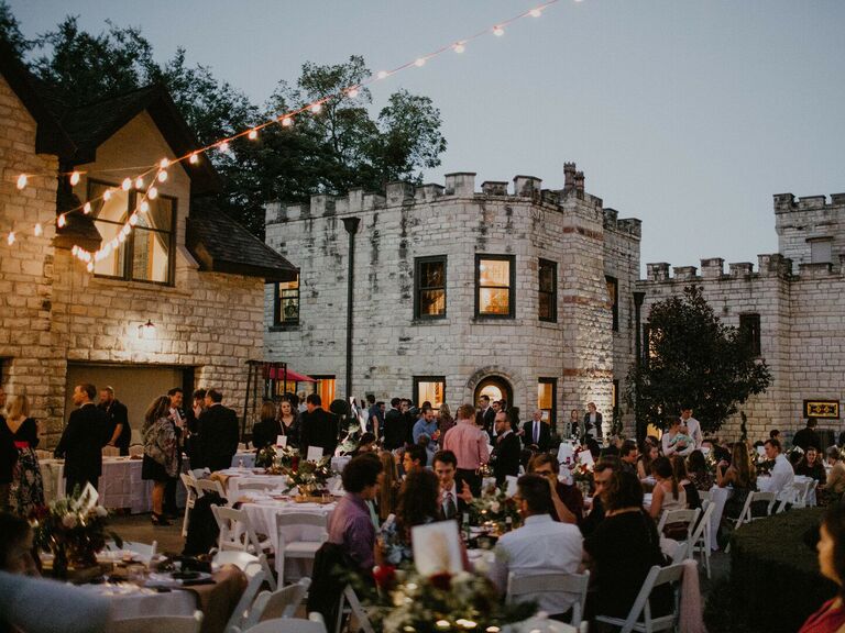 disney themed wedding castle reception venue