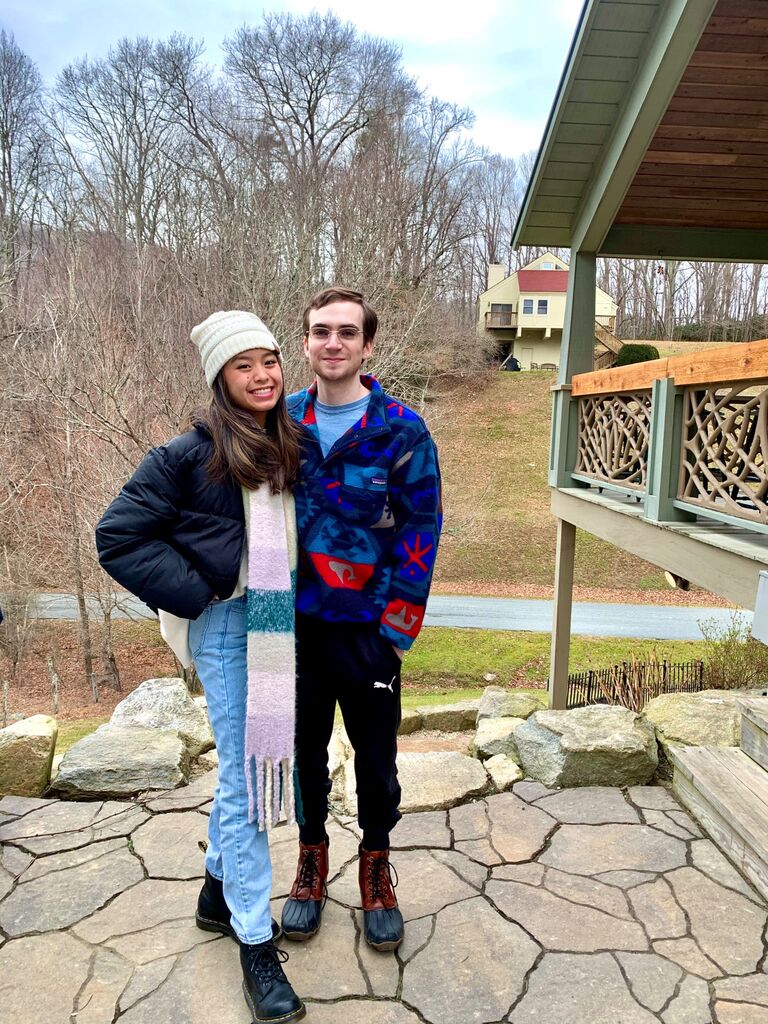 Kimmie’s first trip with Ian’s family in Boone, NC