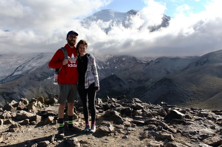 Six months later, we moved to Spokane, Washington, where Micaela attended grad school. During our two and a half years in Washington, we discovered our love for hiking and spent most of our time driving across the state in search of adventure. We also adopted our cat Juniper here in January 2020.