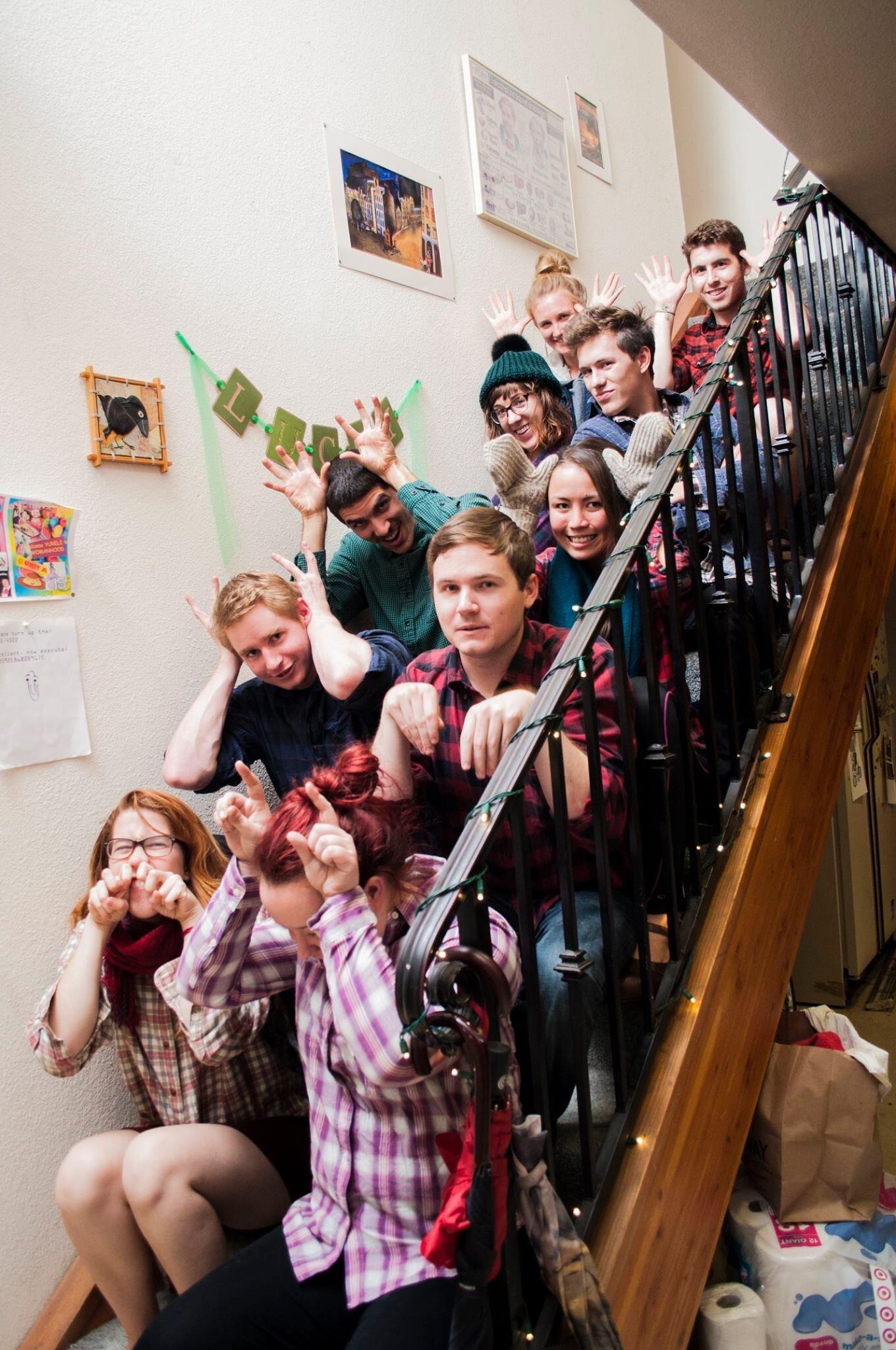 Hewson moves into 6301, the house that Adam is living in. It's an 8 bedroom house with 6 other roommates. Adam and Hewson become sailing partners and friends. 