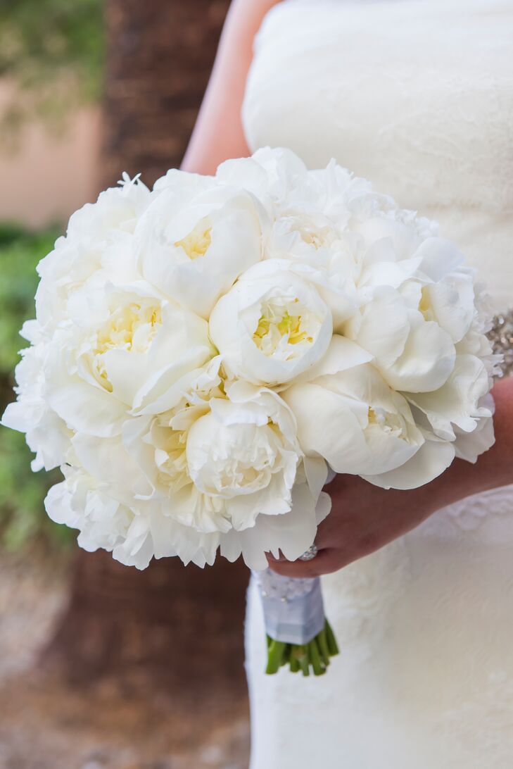 peony bridal bouquet