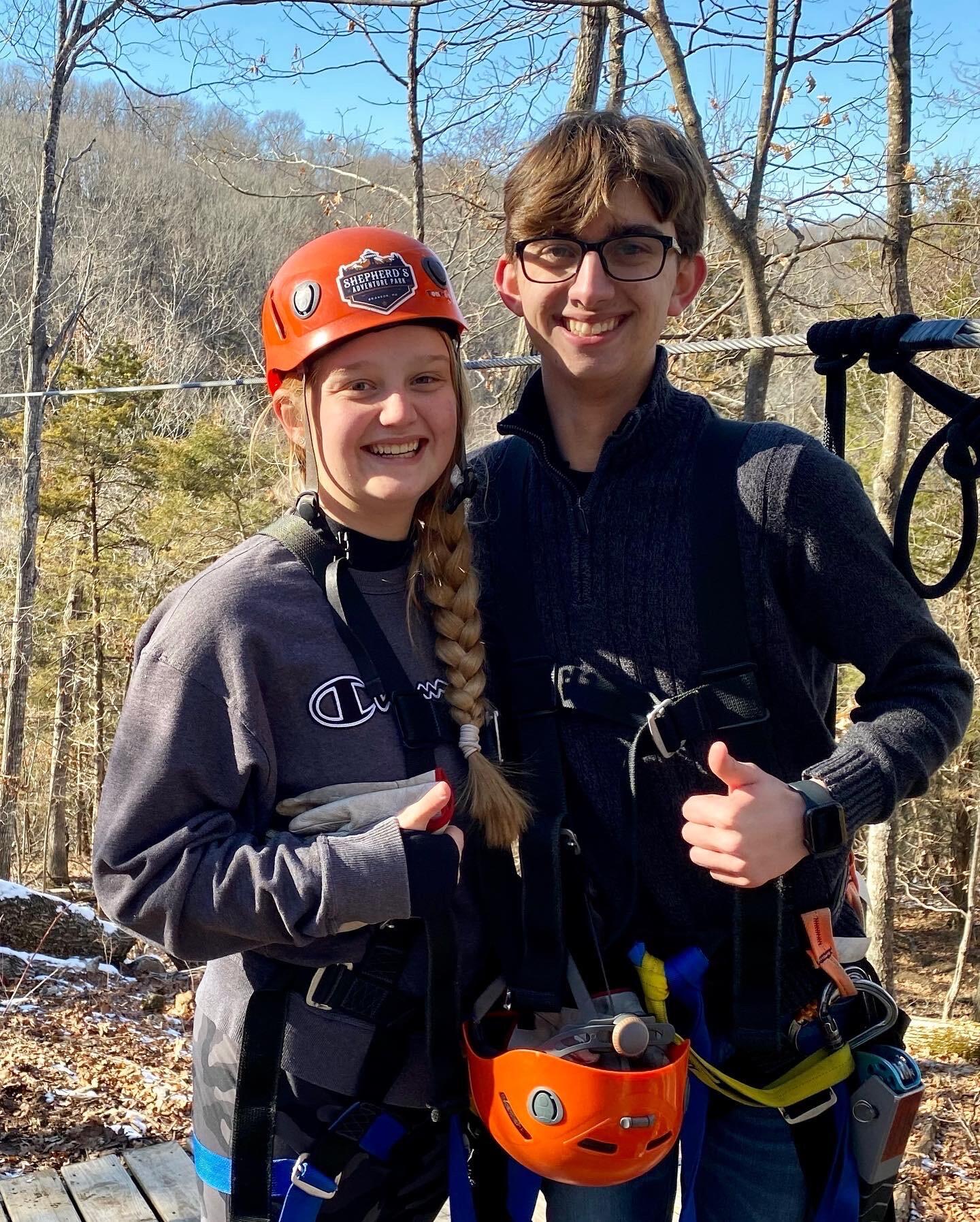 This was our first trip together, junior year spring break. We spent the week in Branson, MO.