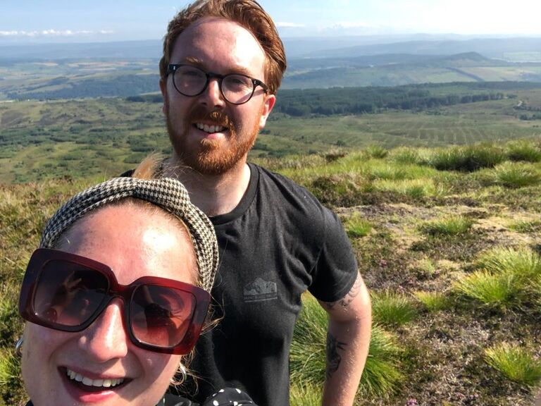 Harriet shared her love of hiking with Richard in Scotland. He enjoyed it as much as she loves surfing. 

On this holiday they also stayed in a haunted castle and were terrorised for two evenings by the ghost of a small child. 

Rich found this more enjoyable than the hiking.