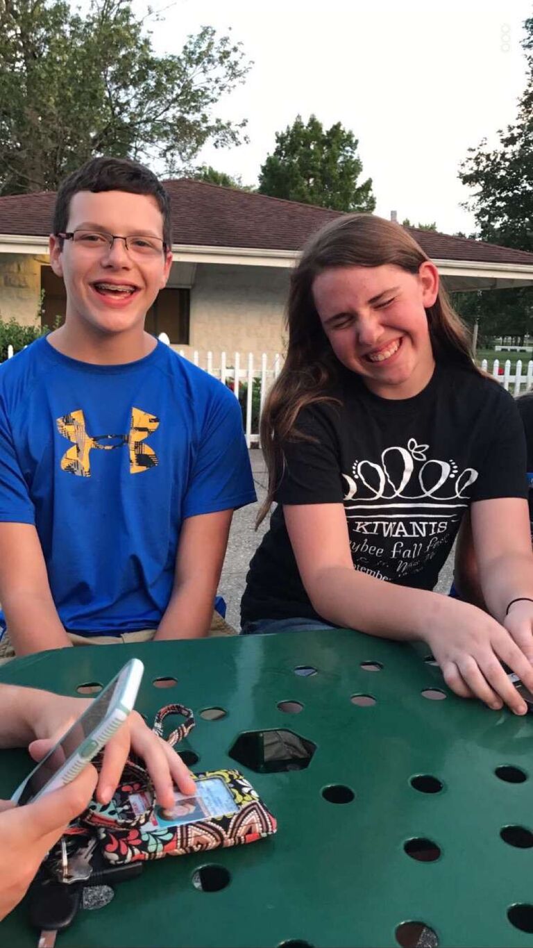 Our first picture together!