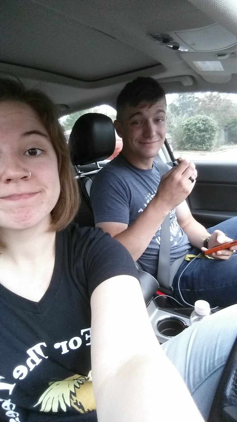 2090 miles didn't stand in between us. We often visited, making memories along the way.