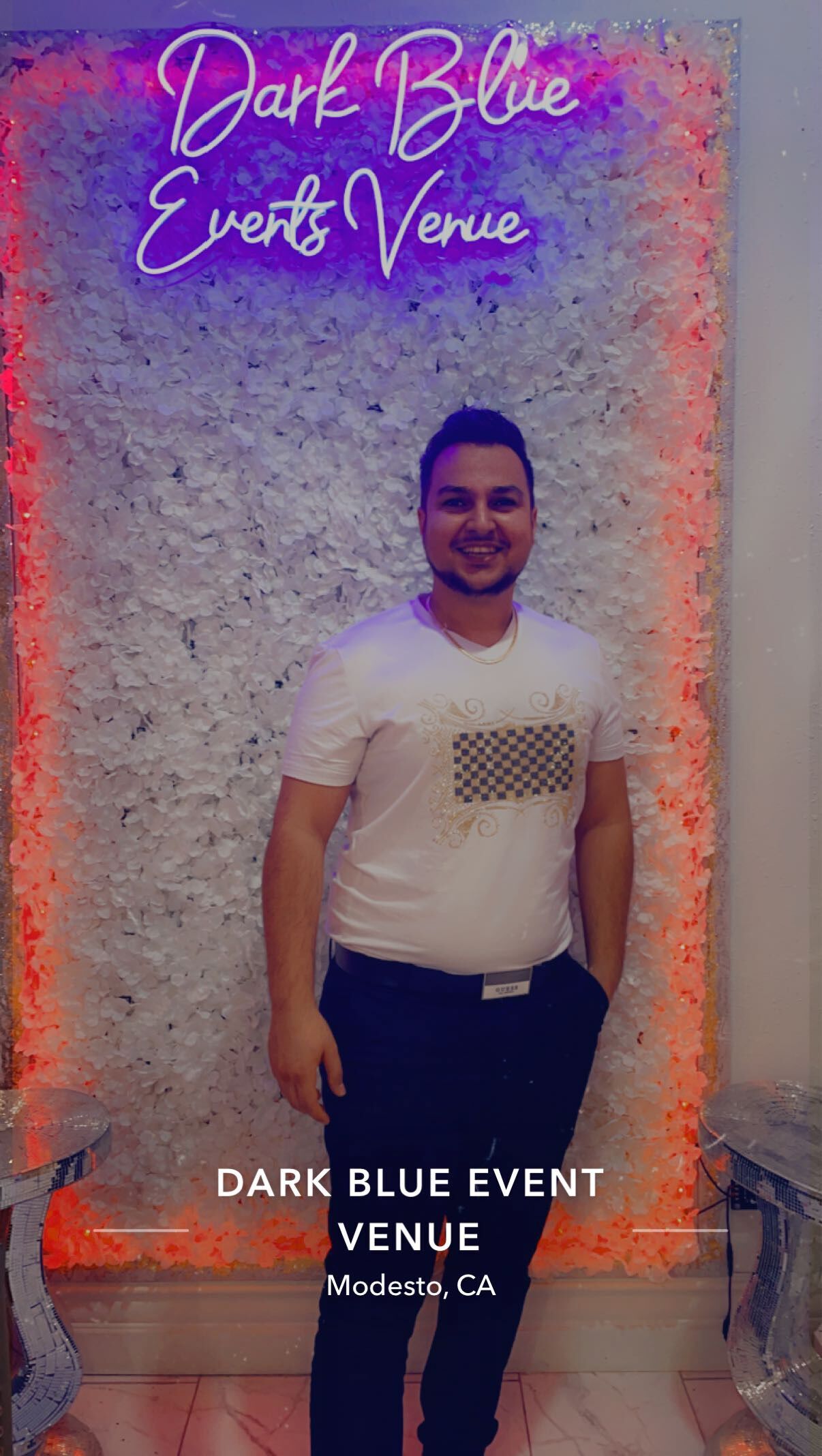 Rey Dark Blue Event Venue President