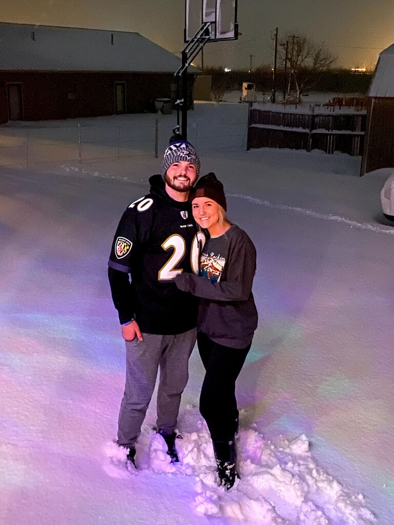 A snowy New Year in Gail!