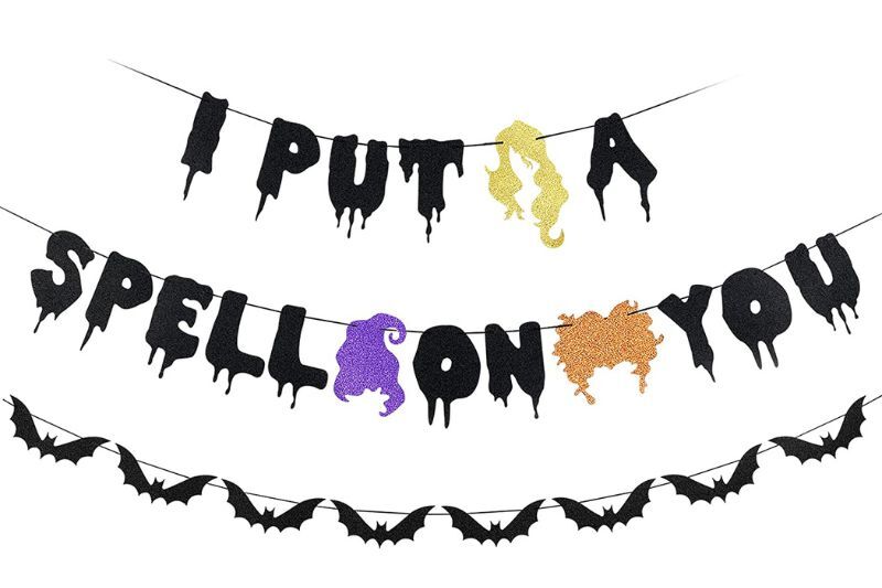 Hocus Pocus party idea - quote banner