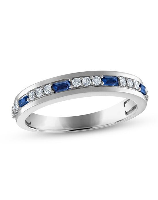 Kay jewelers blue hot sale and white sapphire ring