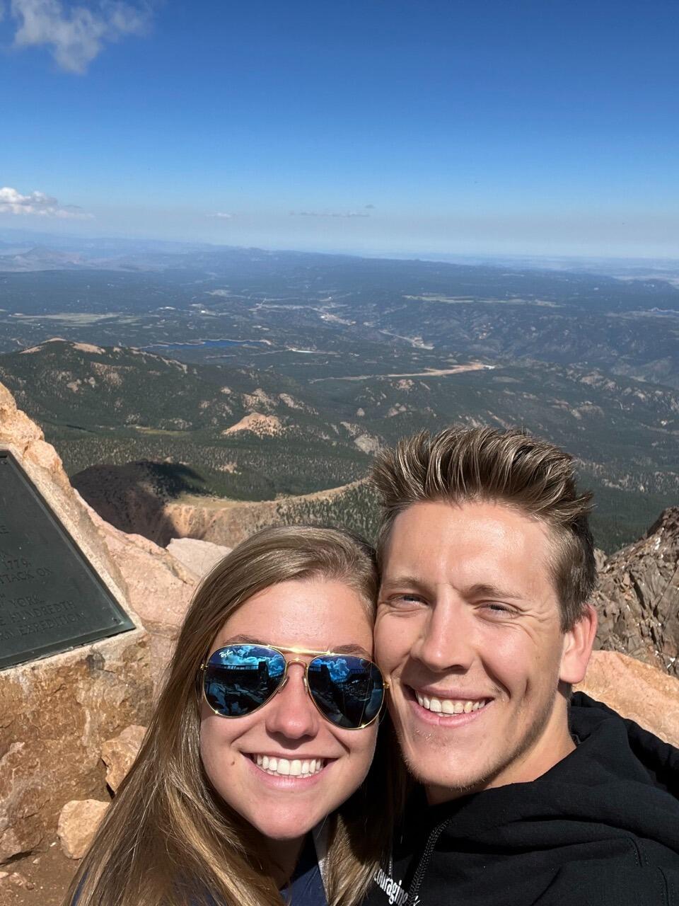 More adventures! (At the top of Pikes Peak!)