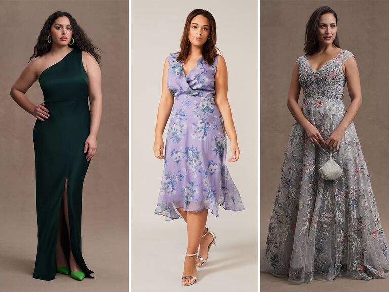 mother of the groom plus size dresses