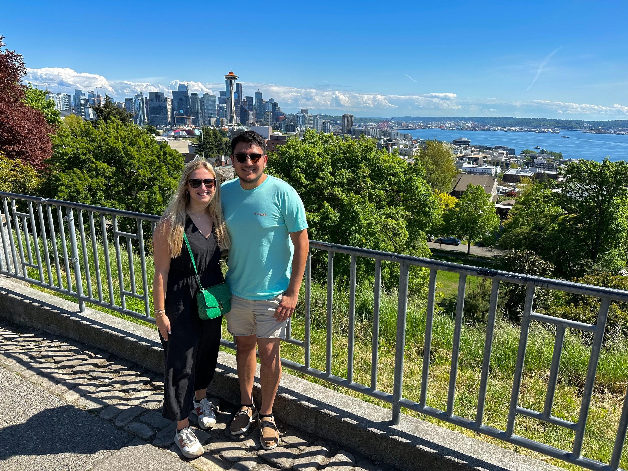 Brandon got an internship with Microsoft!! Brandon moved to Seattle, WA for the summer to work for Microsoft. Carley helped Brandon move out there and they checked out this new city together!