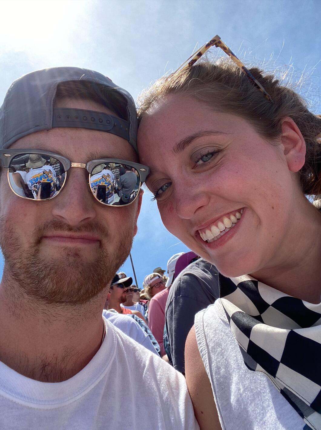 Abby's introduction to the Indy 500!!