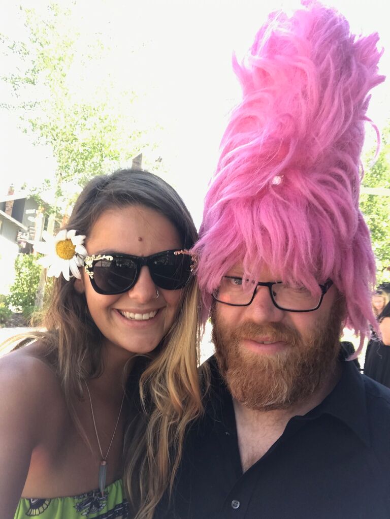 We traveled to Jackson Hole, WY for the Eclipse and double Pinky show. Realizing very quickly that I loved to be the merch gal.