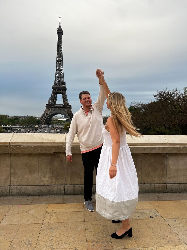 After the marathon Jake and Maya spent a few days in Paris!