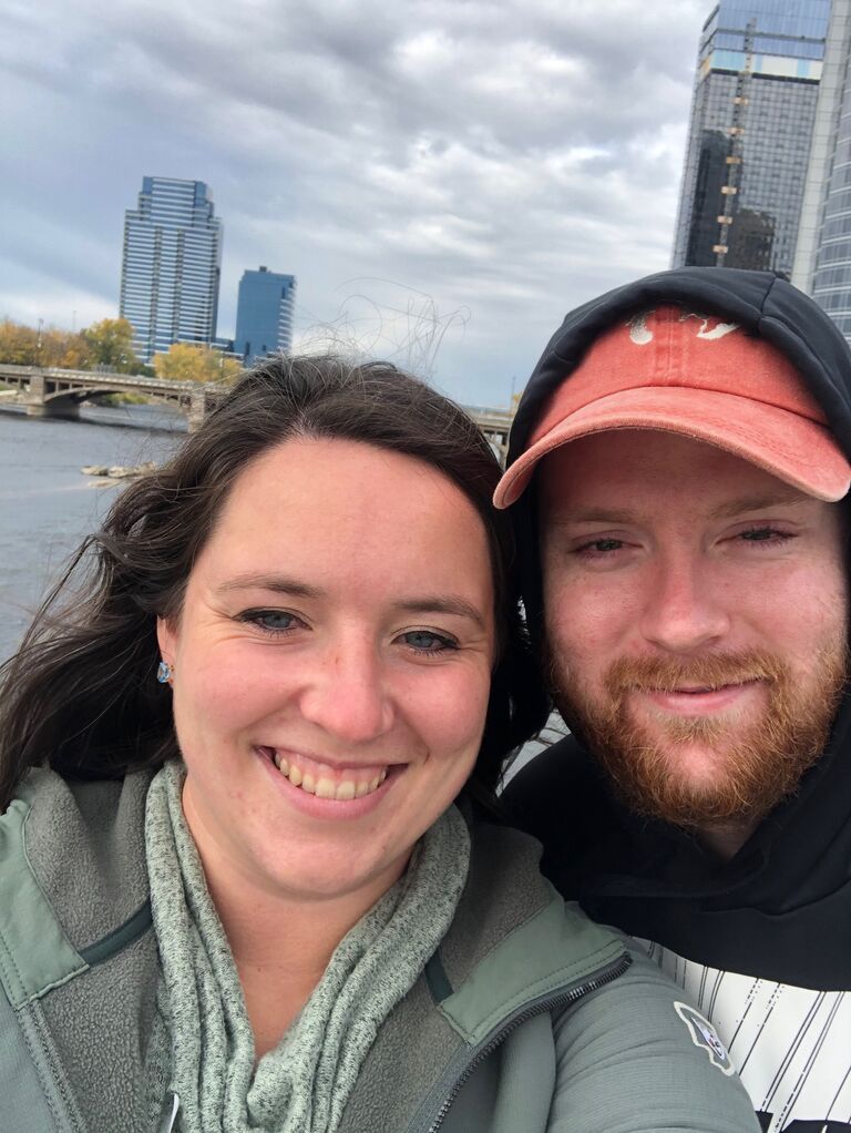 2-year anniversary trip to grand rapids. First trip together.