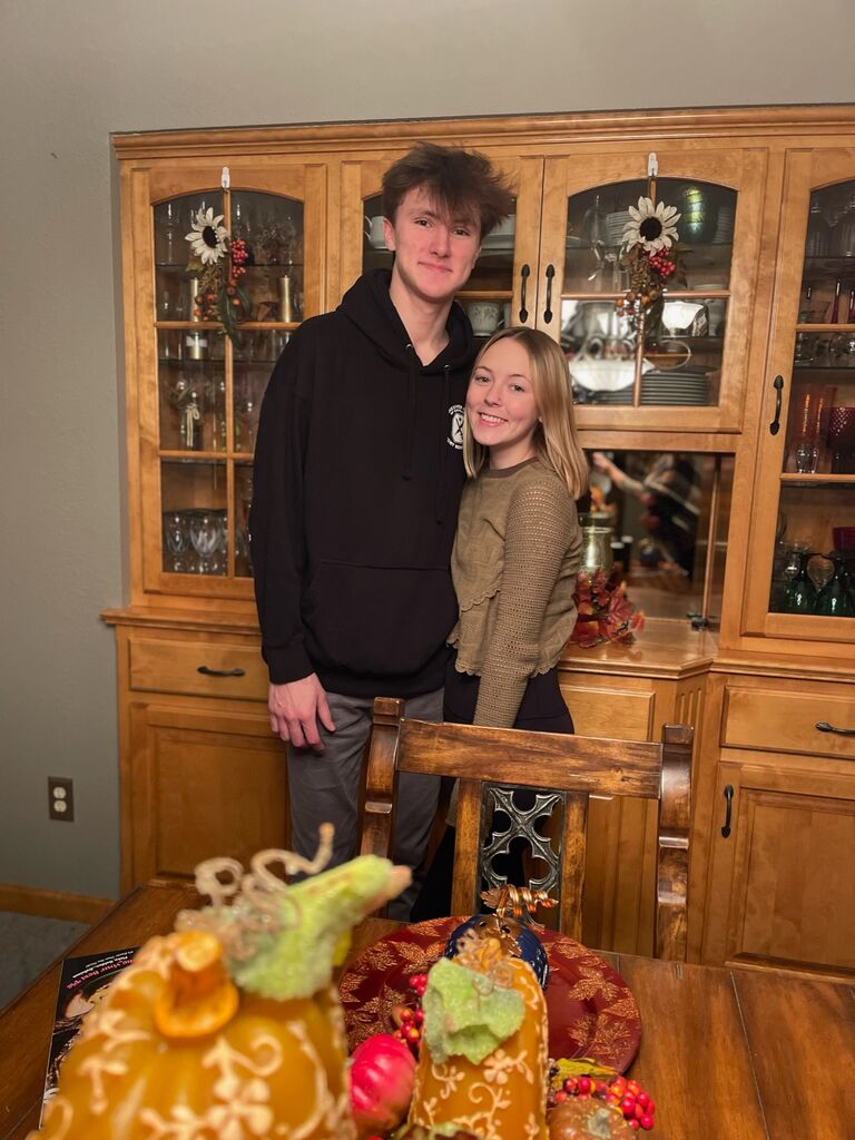 Our first Thanksgiving together!