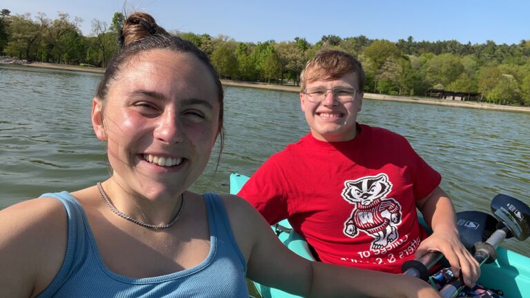 Camping at Devil's Lake!