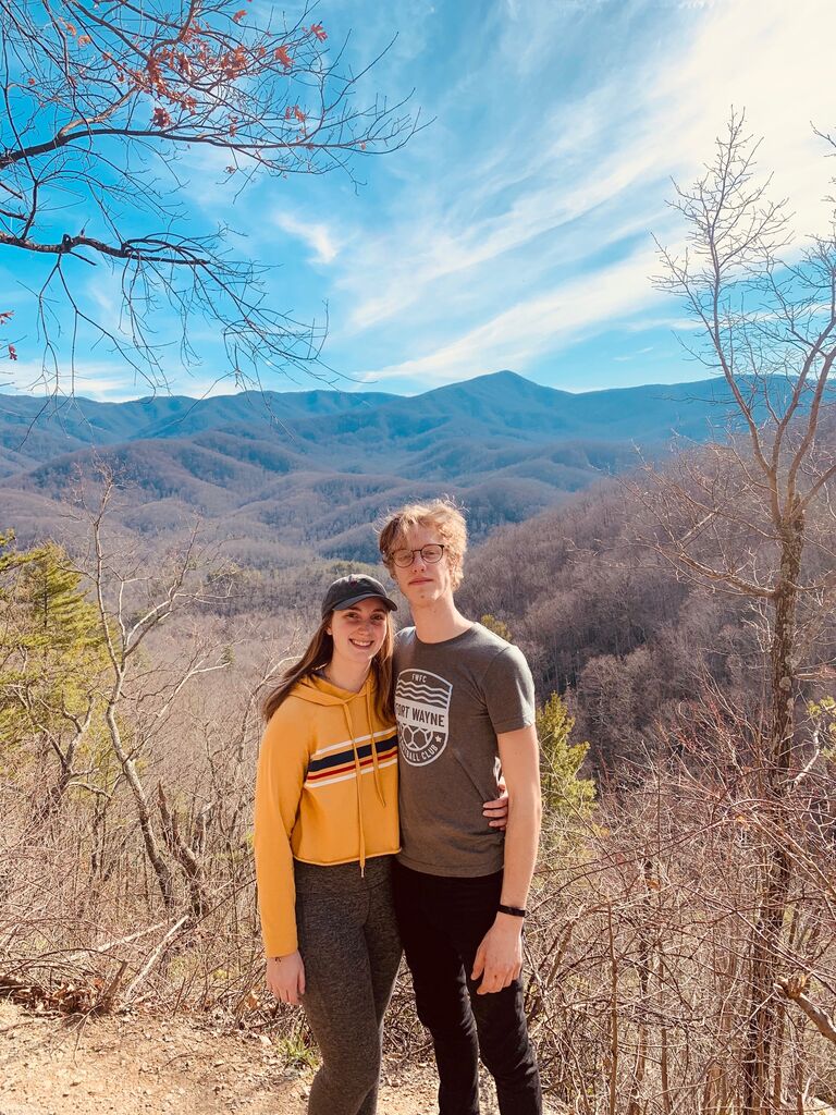 Long distance era and traveling to see each other. 