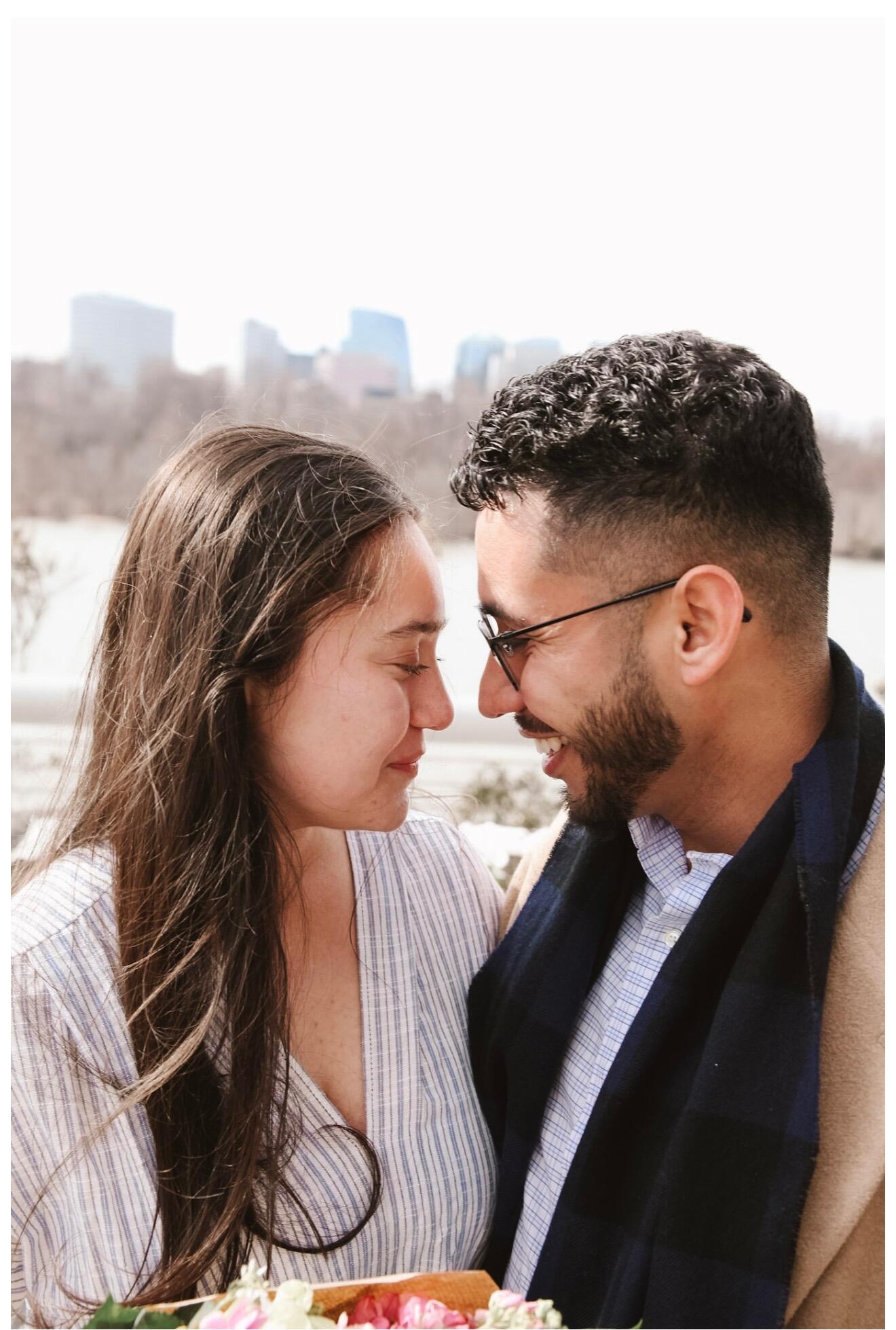 Jonathan proposed at the Kennedy Center! 