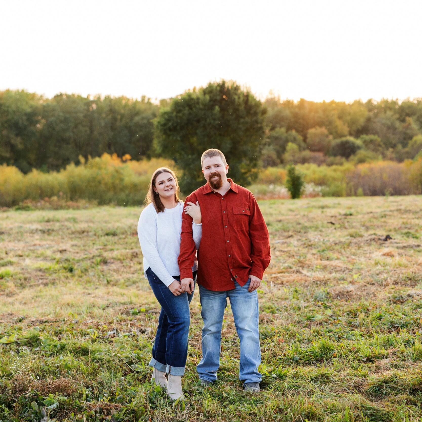 The day Alex and Alli took engagement photos to celebrate 365 days till the wedding!