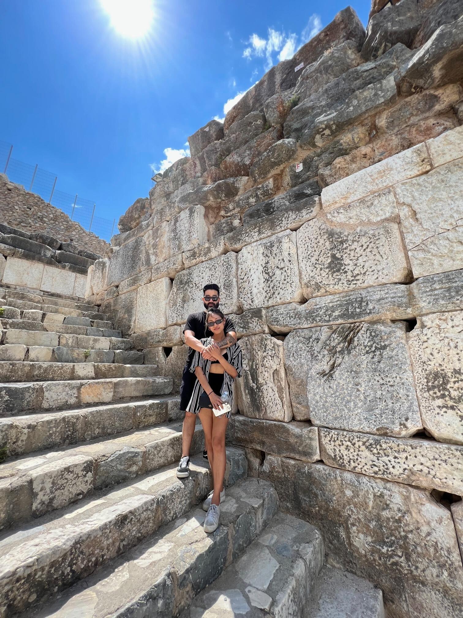 We got to explore Hungary, Greece, and Turkey on a cruise with Joe's friends!