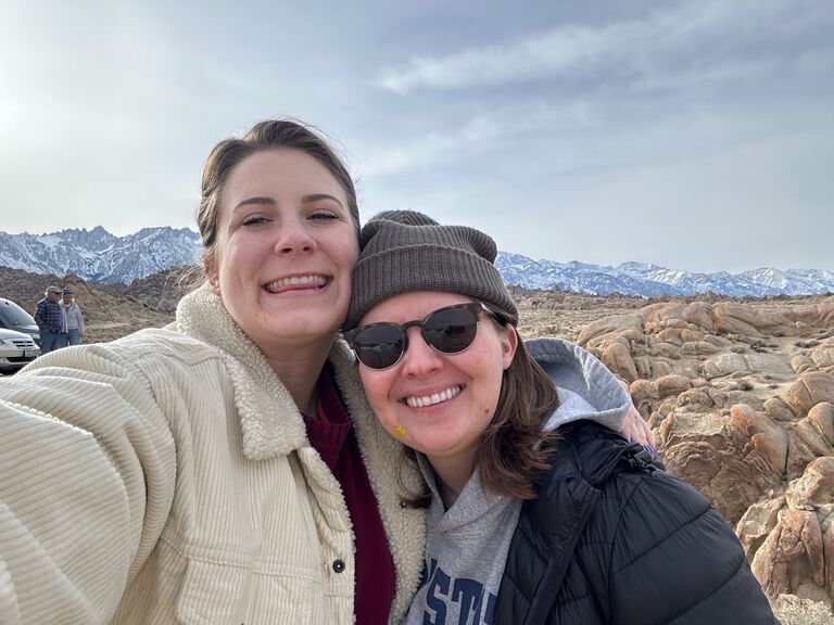 Celebrating 1 year in California with an anniversary trip to Mammoth, CA.
