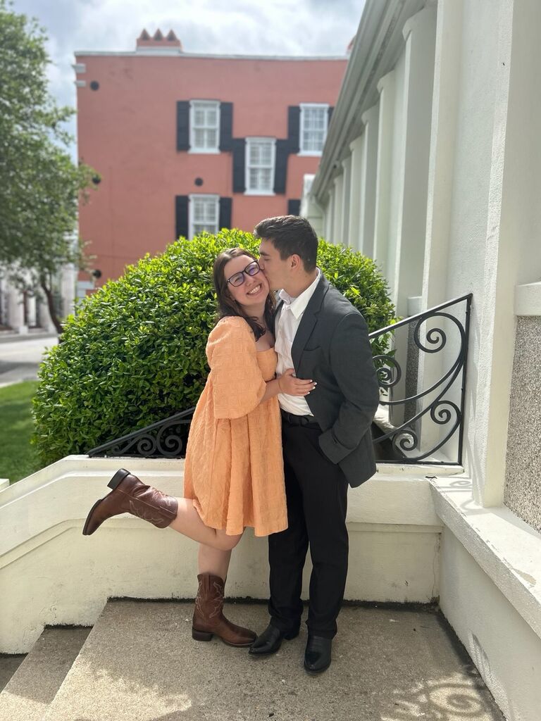 Sean and Haley celebrate their first Easter together! (also a year anniversary of Sean joining the Catholic Church)

Sean met the Augustyniak family and was welcomed right in :)