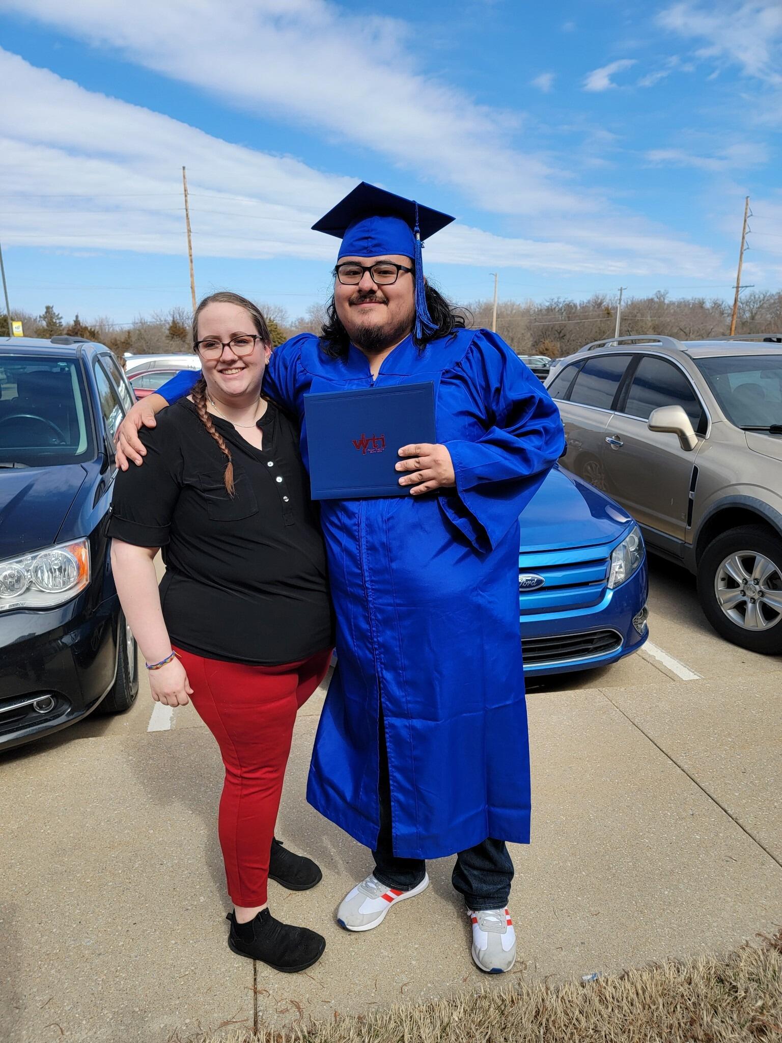 Miguel graduated from WTI!
